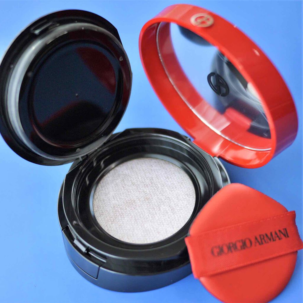 マイ アルマーニ トゥ ゴー クッション/ジョルジオ アルマーニ ビューティ/クッションファンデーションを使ったクチコミ(2枚目)