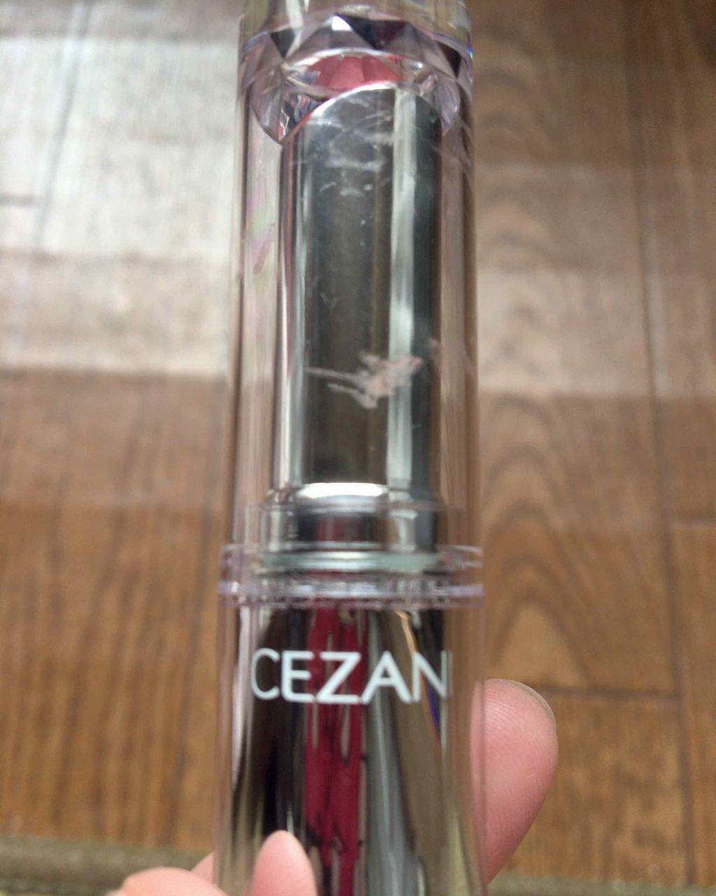 ラスティンググロスリップ/CEZANNE/口紅を使ったクチコミ(1枚目)