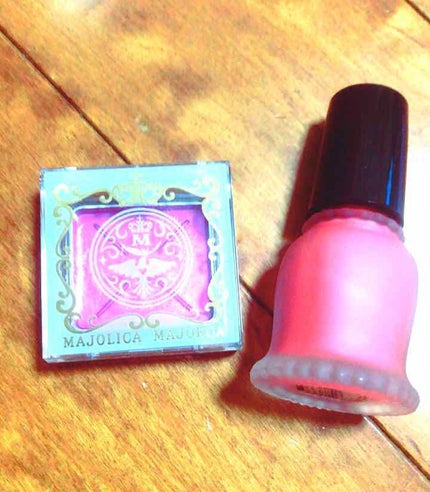 クリーム・デ・チーク/MAJOLICA MAJORCA/ジェル・クリームチークを使ったクチコミ(1枚目)