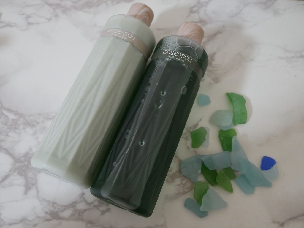 温泉藻配合頭皮ケアシャンプー／トリートメント/ONSENSOU/市販シャンプーを使ったクチコミ（1枚目）