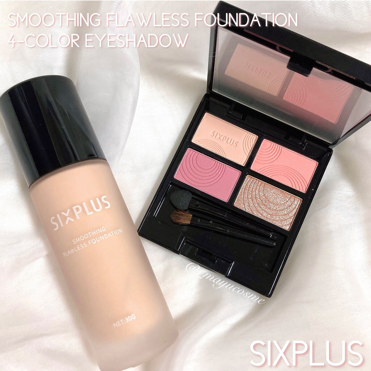 SIXPLUS スムージング フローレス リキッドファンデーション/SIXPLUS/リキッドファンデーションを使ったクチコミ（1枚目）