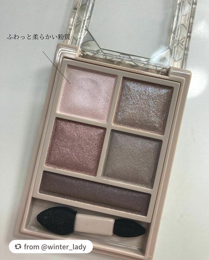 パノラマデザイン アイパレット/Visée/アイシャドウパレットを使ったクチコミ(4枚目)