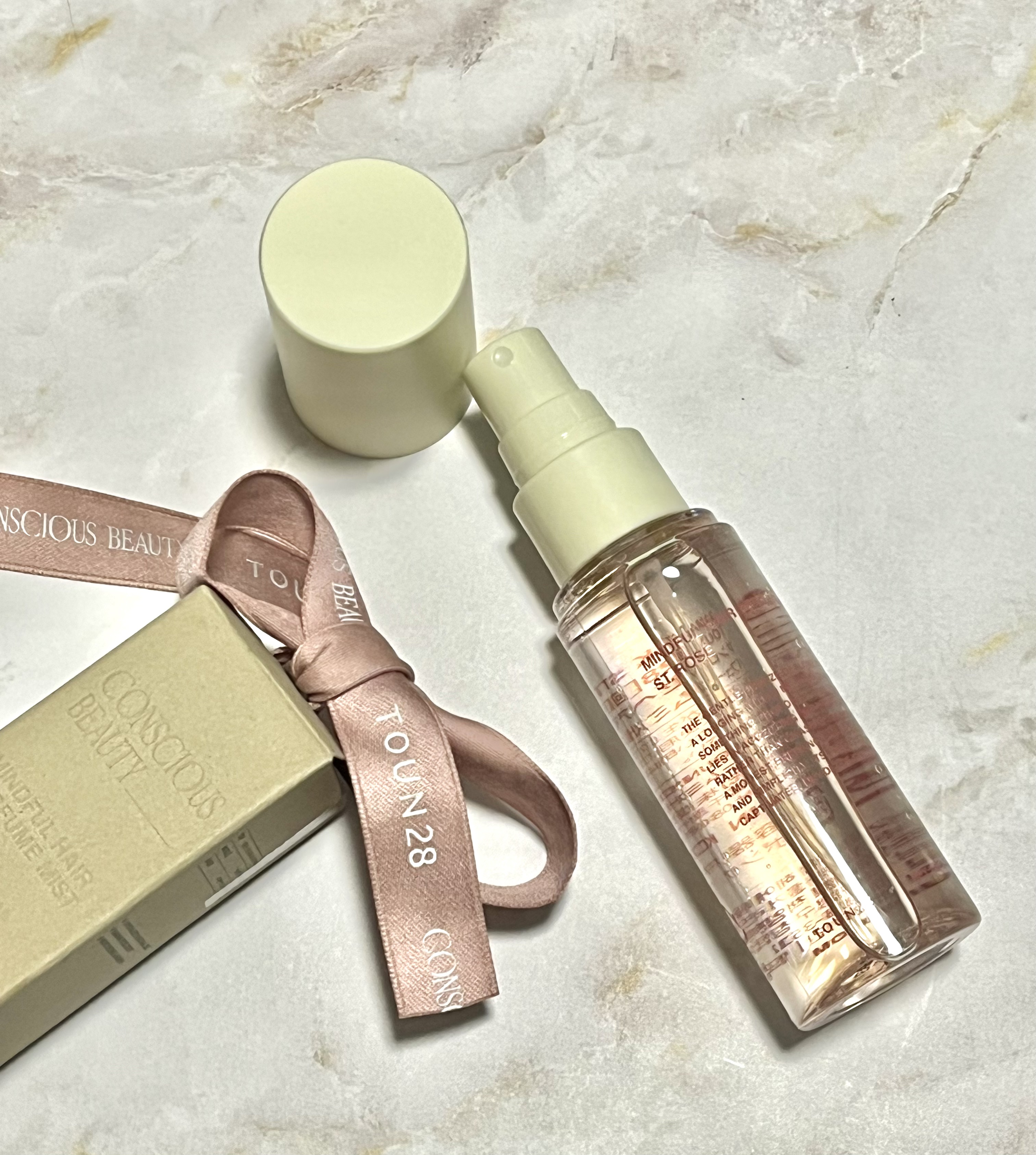 ヘアパフュームミスト ドゥチューリップ/TOUN28/ヘアミストを使ったクチコミ（1枚目）