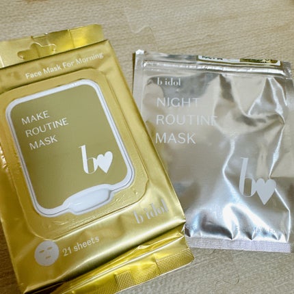 メイクルーティンマスクR/b idol/シートマスク・パックを使ったクチコミ(1枚目)
