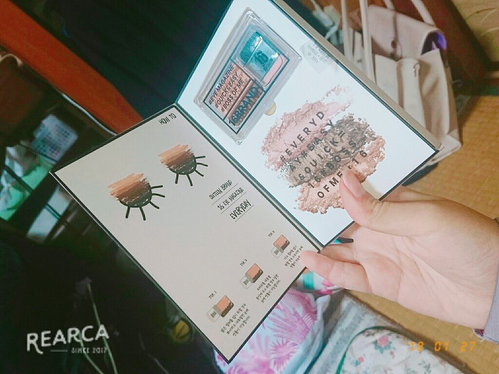 16 EYE MAGAZINE/16BRAND/アイシャドウパレットを使ったクチコミ（2枚目）