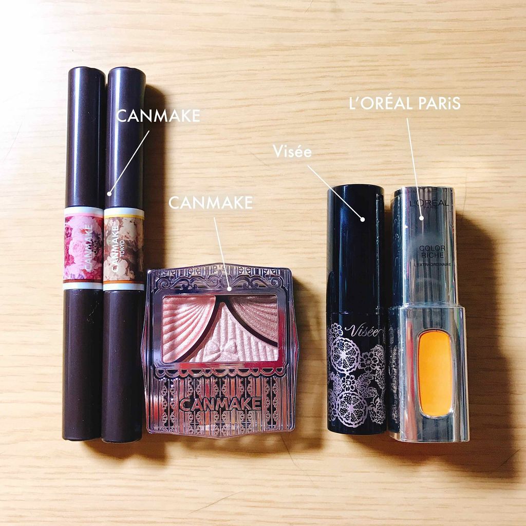 ジューシーピュアアイズ/キャンメイク/アイシャドウパレットを使ったクチコミ（1枚目）