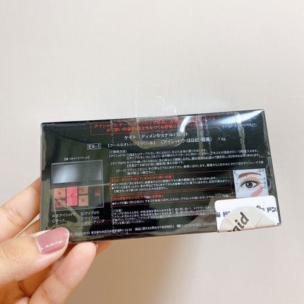 ディメンショナルパレット EX-1/KATE/メイクアップキットの画像