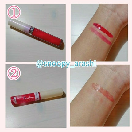 ディアダーリン オイルティント/ETUDE/リップグロスを使ったクチコミ(2枚目)