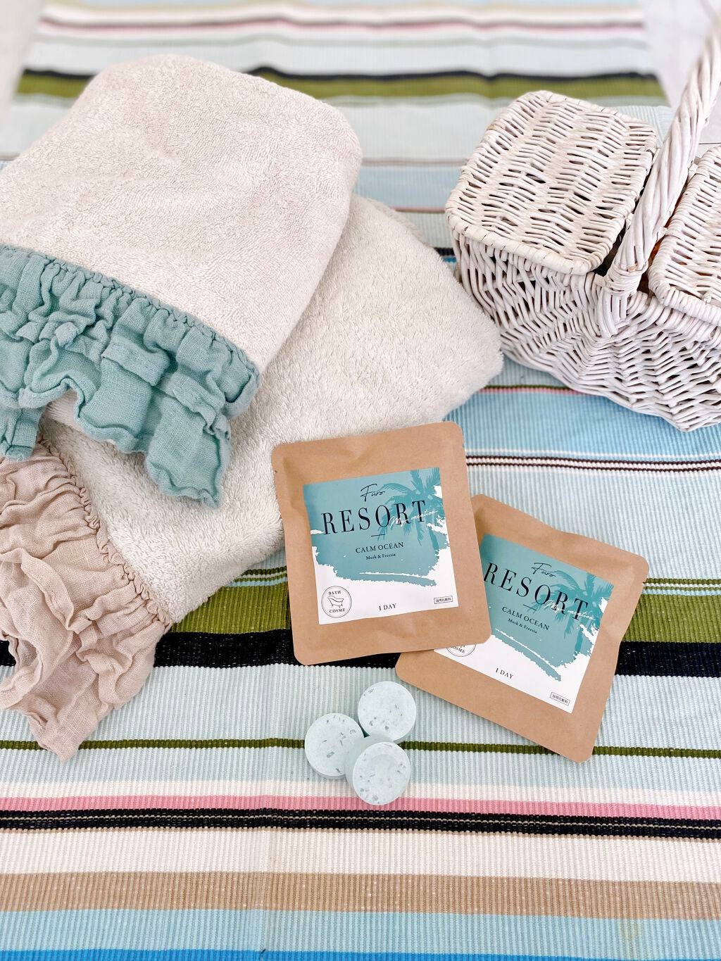 Furo RESORT CALM OCEAN(フューロリゾート カームオーシャン)/Furo/炭酸系入浴剤を使ったクチコミ(1枚目)