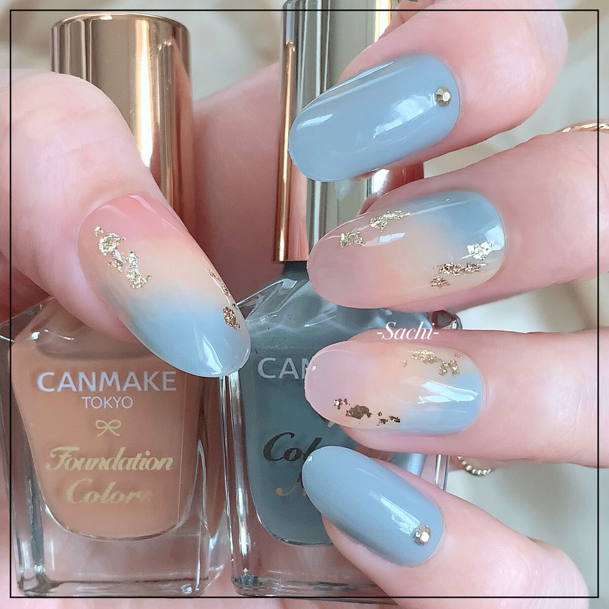 ファンデーションカラーズ/キャンメイク/マニキュアを使ったクチコミ（1枚目）