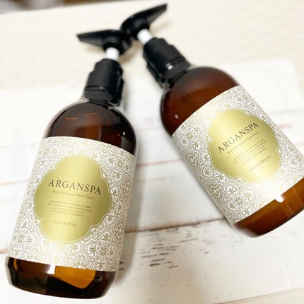 ARGANSPA  シャンプー&トリートメント/ARGANSPA/サロンシャンプーを使ったクチコミ(1枚目)
