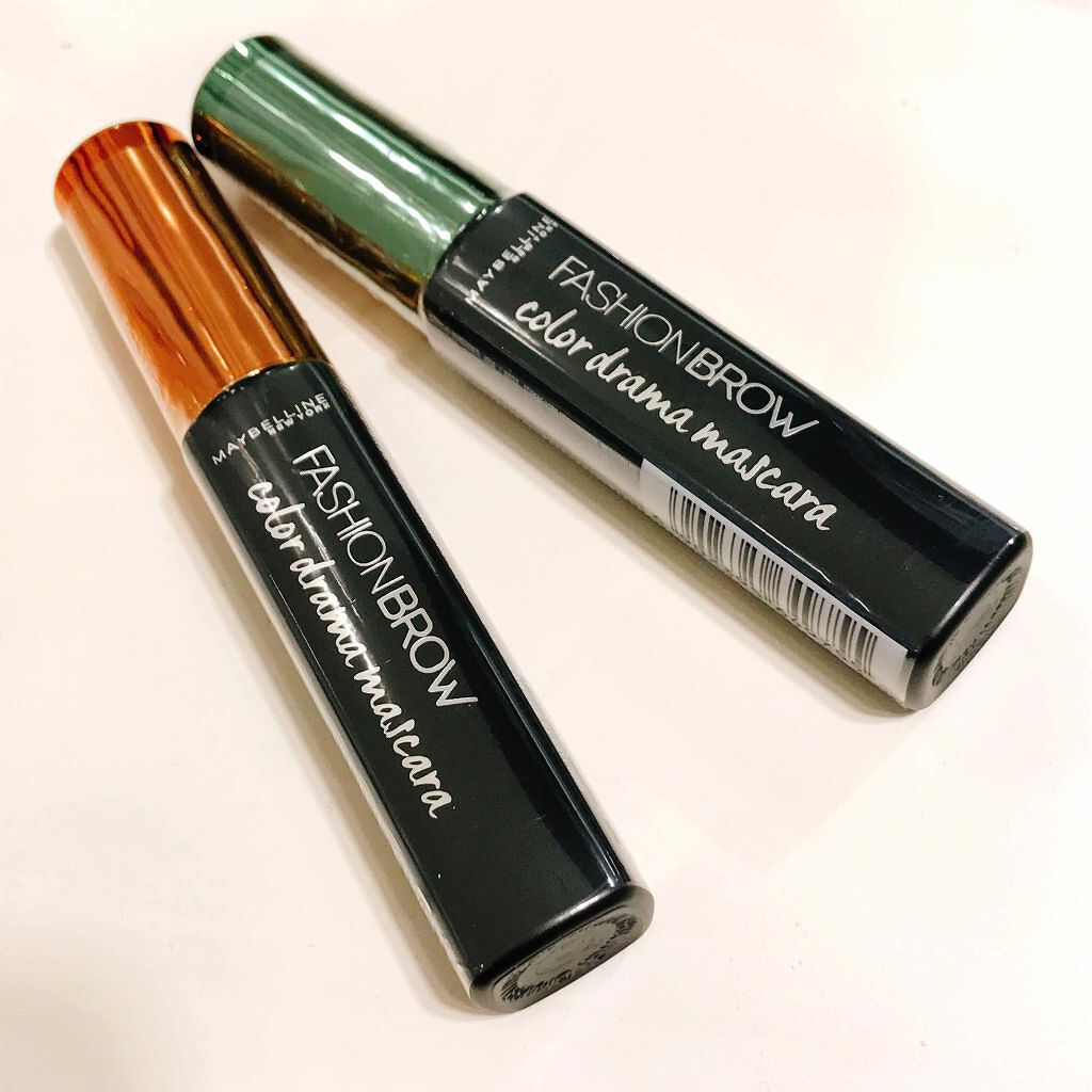 ファッションブロウ カラードラマ マスカラ カーキ/MAYBELLINE NEW YORK/眉マスカラを使ったクチコミ（1枚目）
