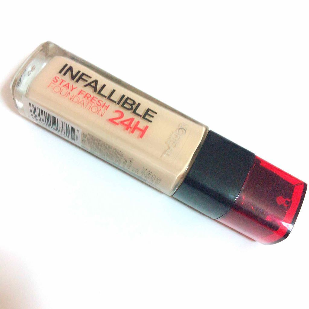 インファリブル ステイフレッシュファンデーション/ロレアル パリ/リキッドファンデーションを使ったクチコミ(1枚目)