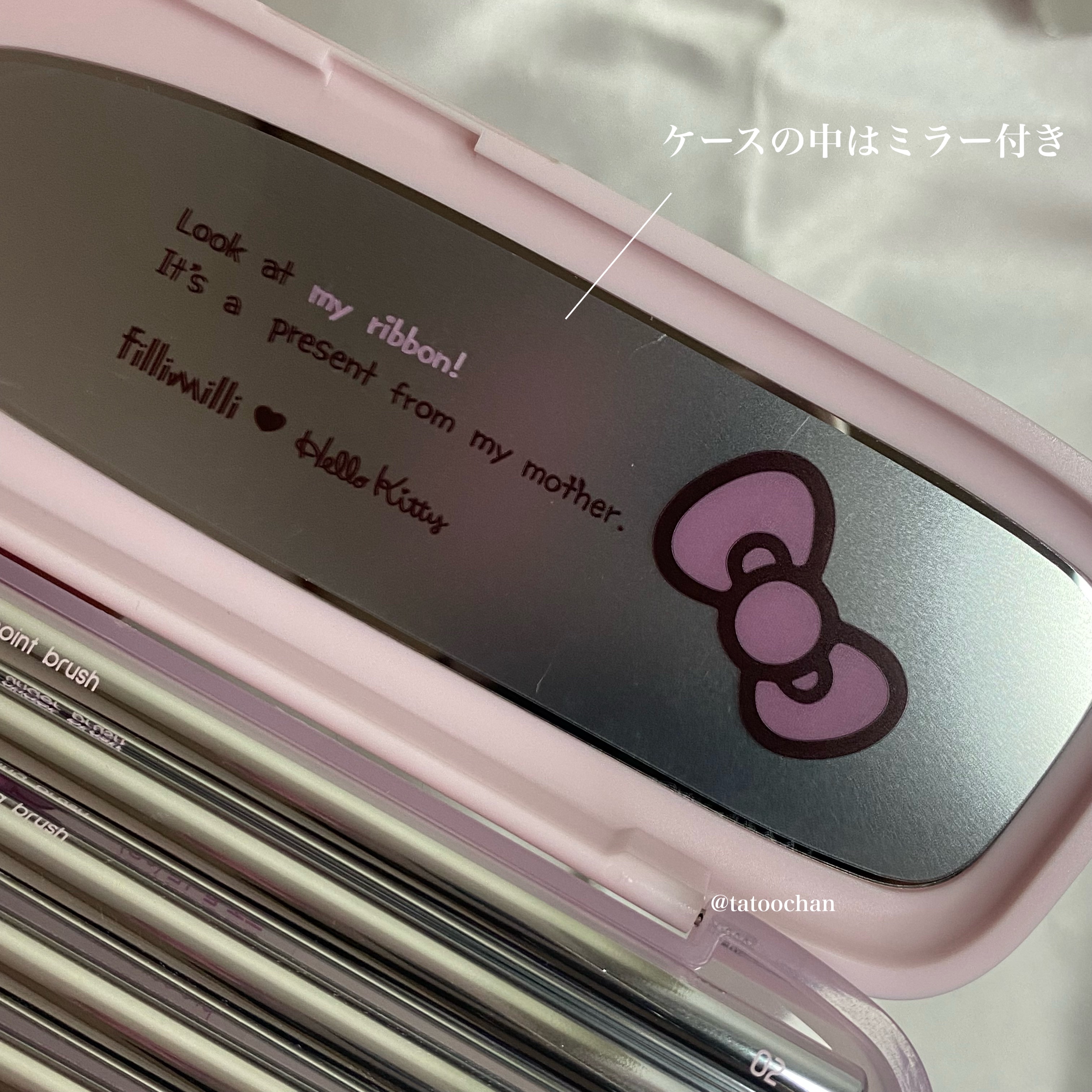 fillimilli アイメイクブラシセット/fillimilli/メイクブラシを使ったクチコミ（3枚目）