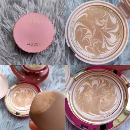 ヴェールヌーディ エッセンスパクトグロウ/AGE20’s/クリーム・エマルジョンファンデーションを使ったクチコミ(2枚目)