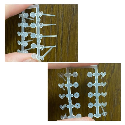 クリアピアス ミッキー/DAISO/その他を使ったクチコミ(4枚目)