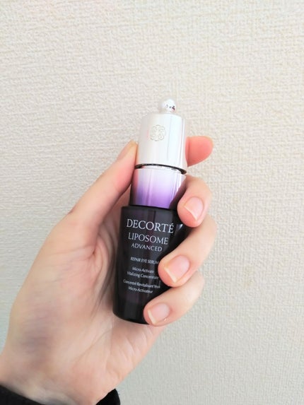 リポソーム アドバンスト リペアアイセラム/DECORTÉ/アイケア・アイクリームを使ったクチコミ(2枚目)