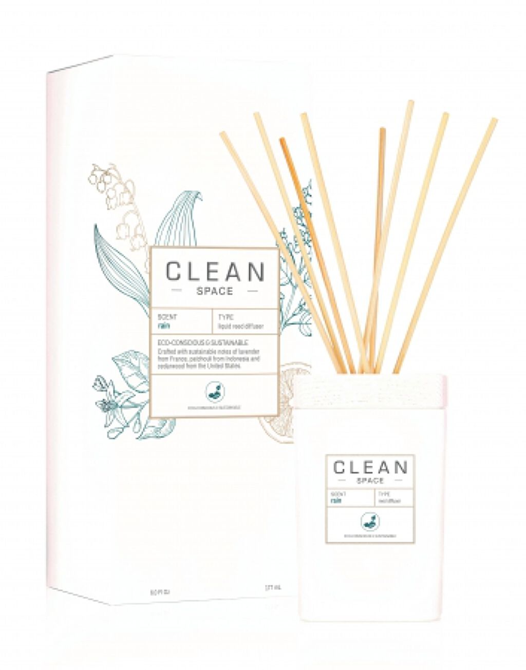 クリーンスペース リードディフューザー レイン 