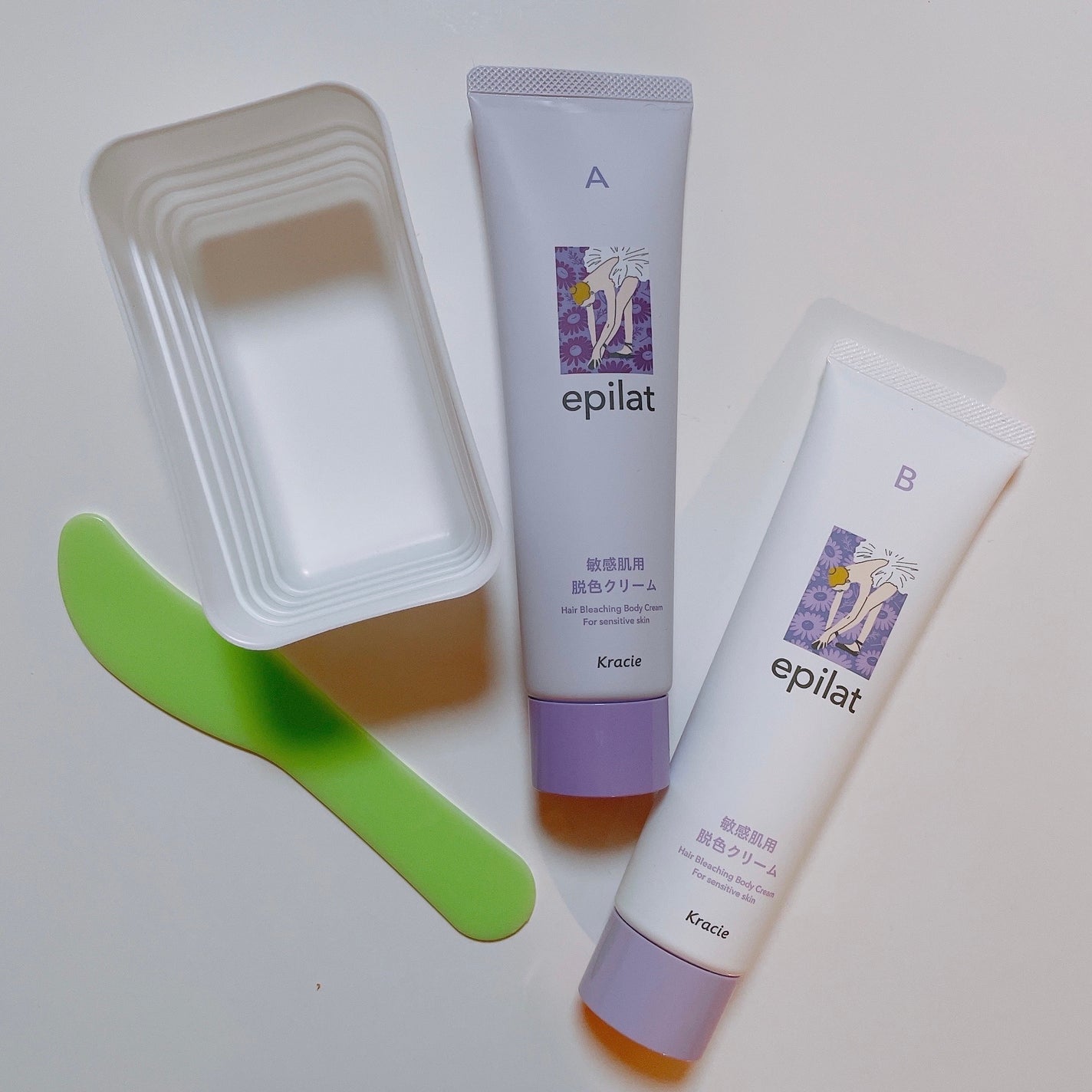 脱色クリーム 敏感肌用/エピラット/ムダ毛ケアを使ったクチコミ(2枚目)