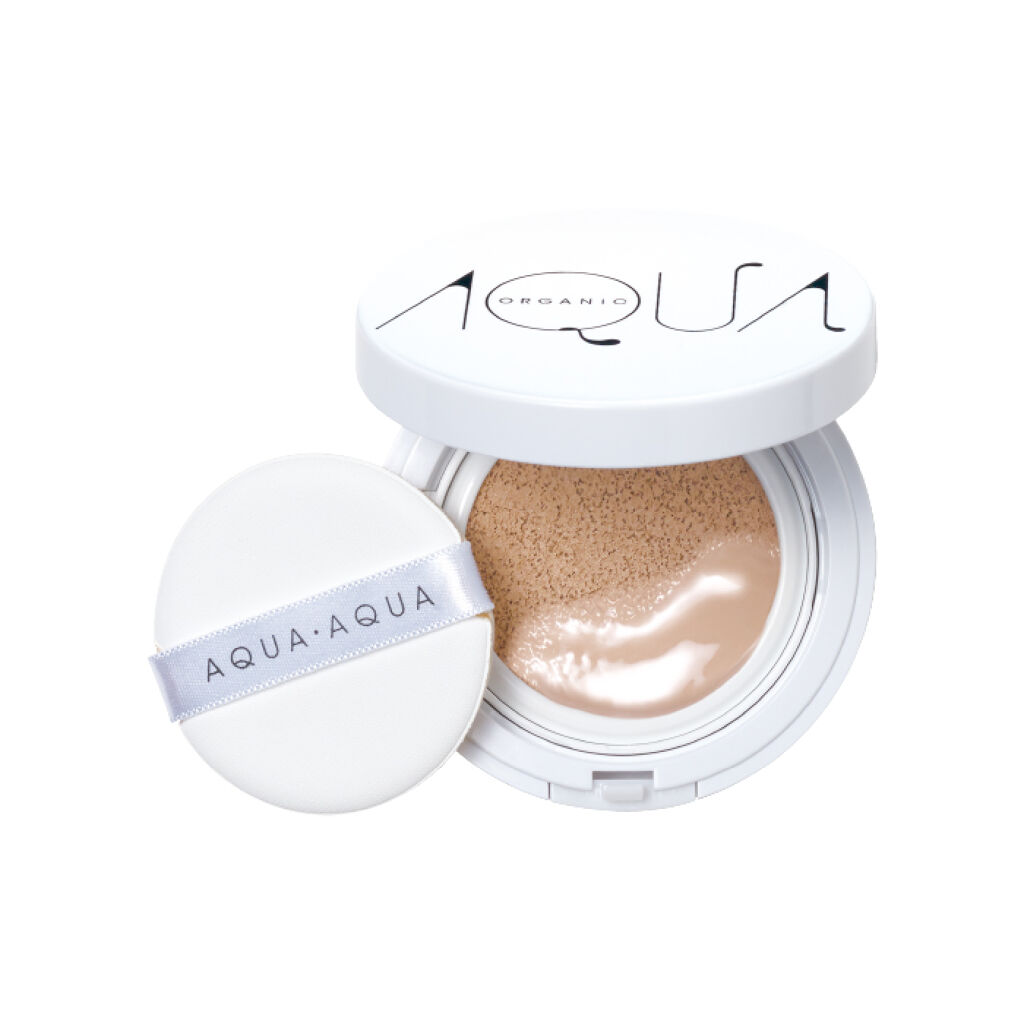 ひと塗りでツヤ肌に！オーガニッククッションファンデ（1枚目）