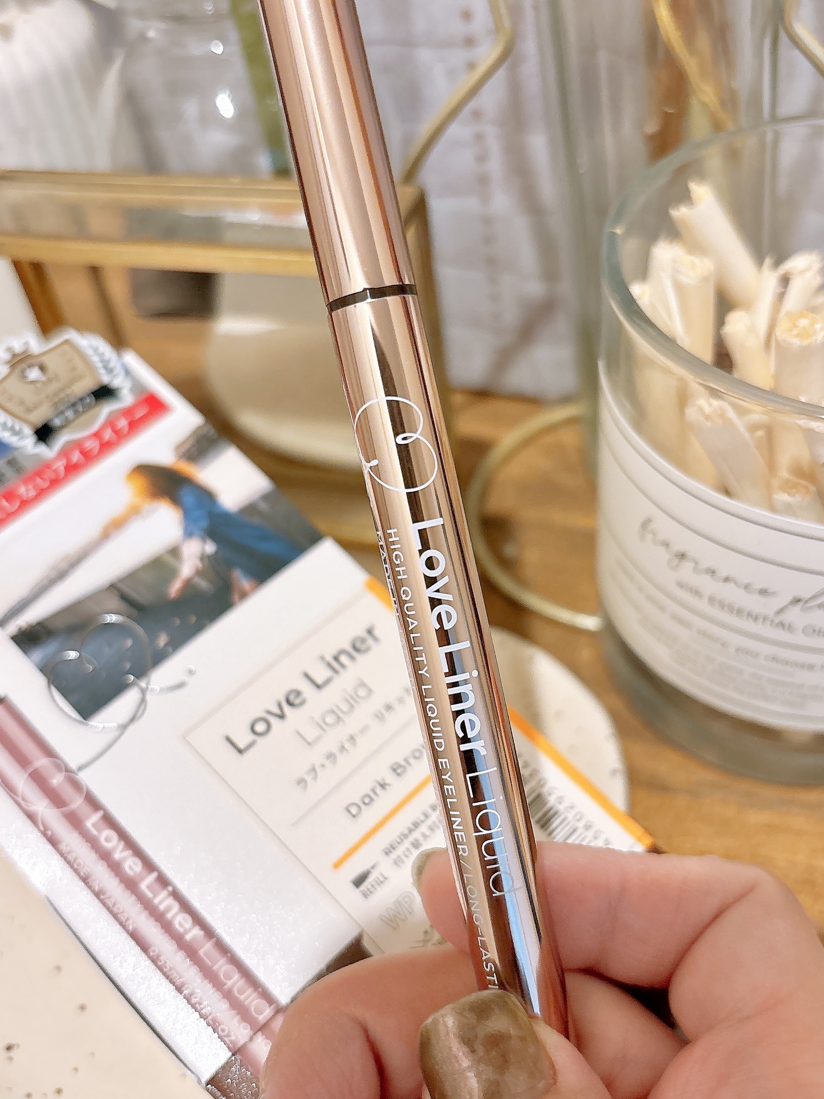 リキッドアイライナーR4/ラブ・ライナー/リキッドアイライナーを使ったクチコミ（2枚目）