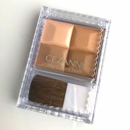 ミックスカラーチーク/CEZANNE/パウダーチークを使ったクチコミ(1枚目)