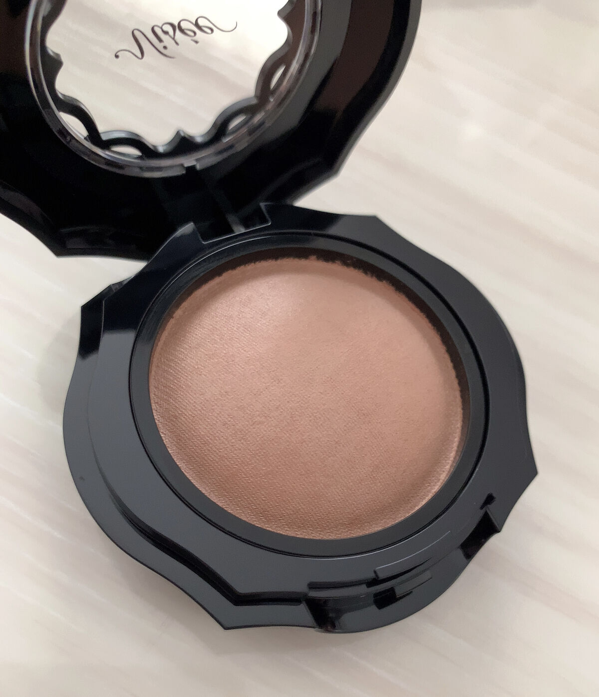 フォギーオンチークス Ｎ BR320 シナモンブラウン/Visée/パウダーチークを使ったクチコミ（3枚目）