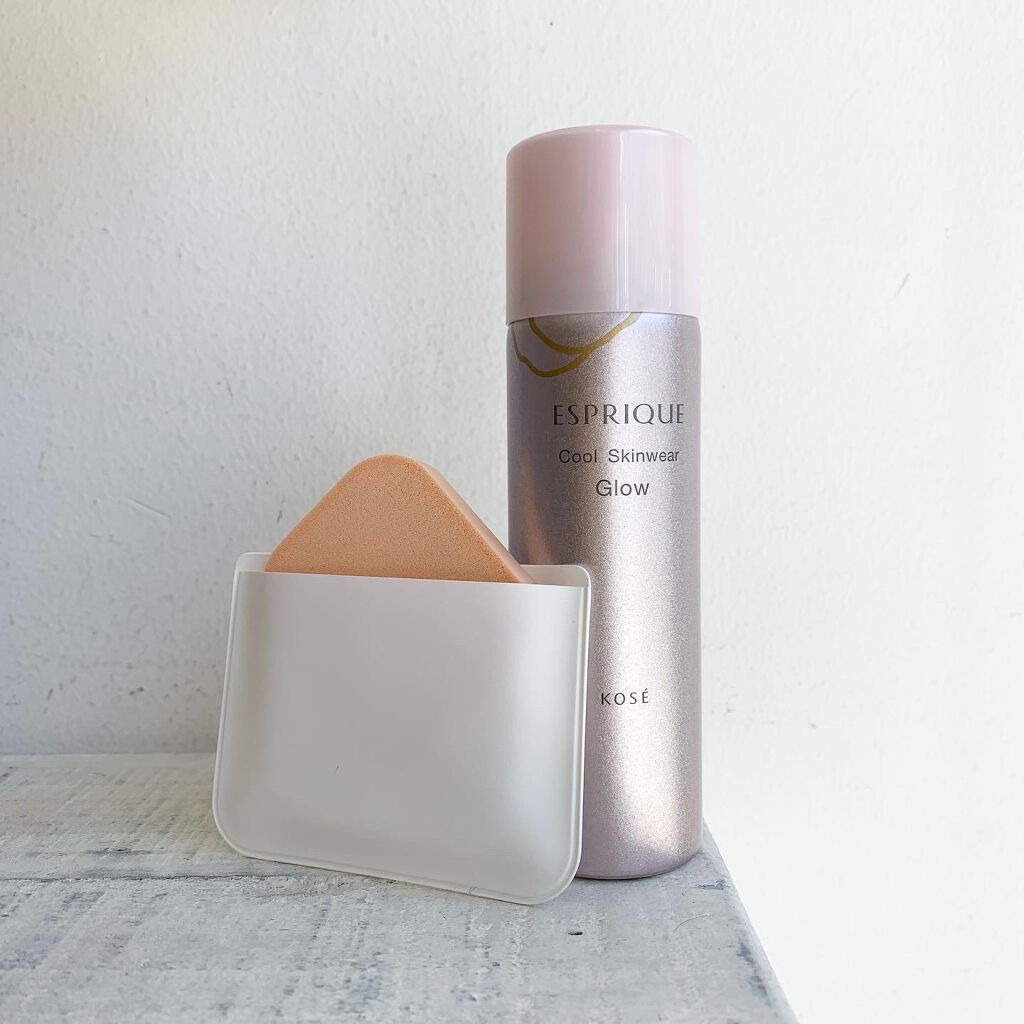 クールスキンウェアグロウ 01 ピンクベージュ/ESPRIQUE/化粧下地を使ったクチコミ（2枚目）