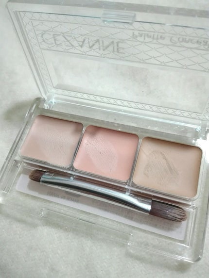 パレットコンシーラー/CEZANNE/パレットコンシーラーを使ったクチコミ(2枚目)