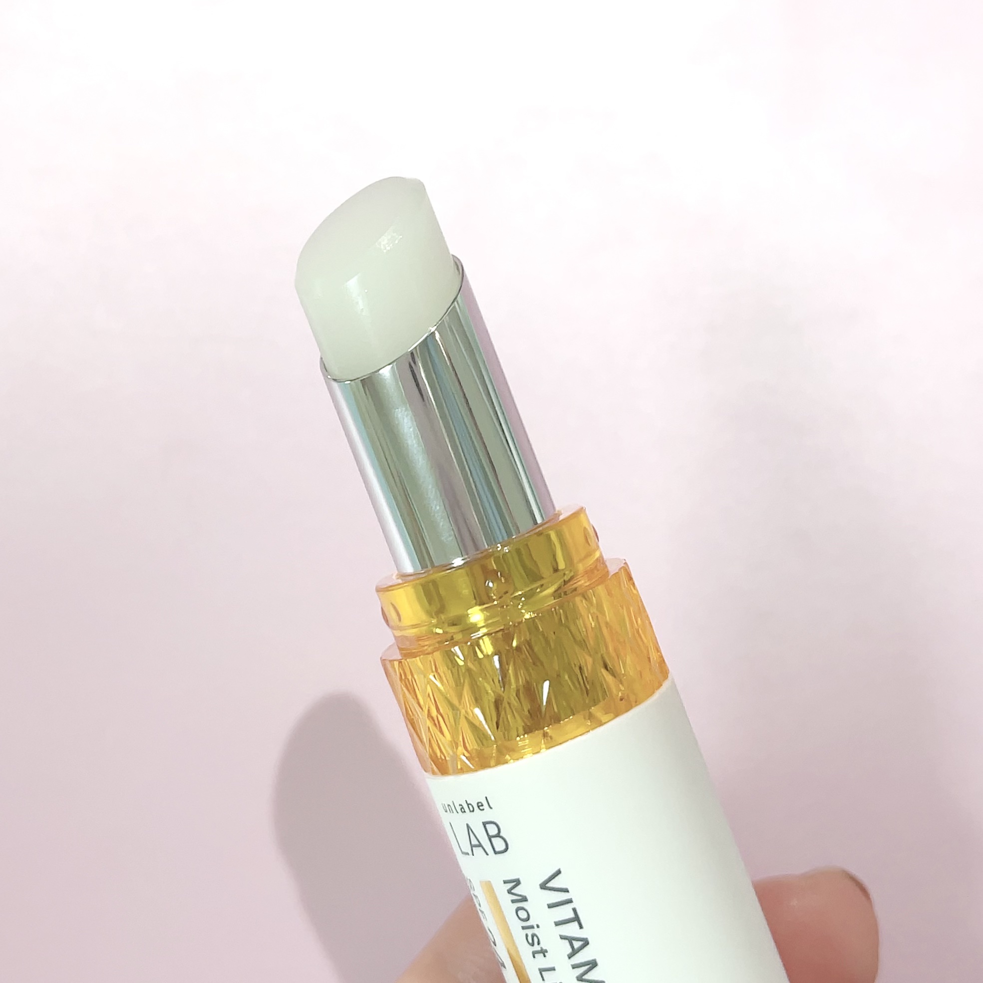 アンレーベル ラボ　V モイスト UVリップクリーム/unlabel/リップクリームを使ったクチコミ（3枚目）