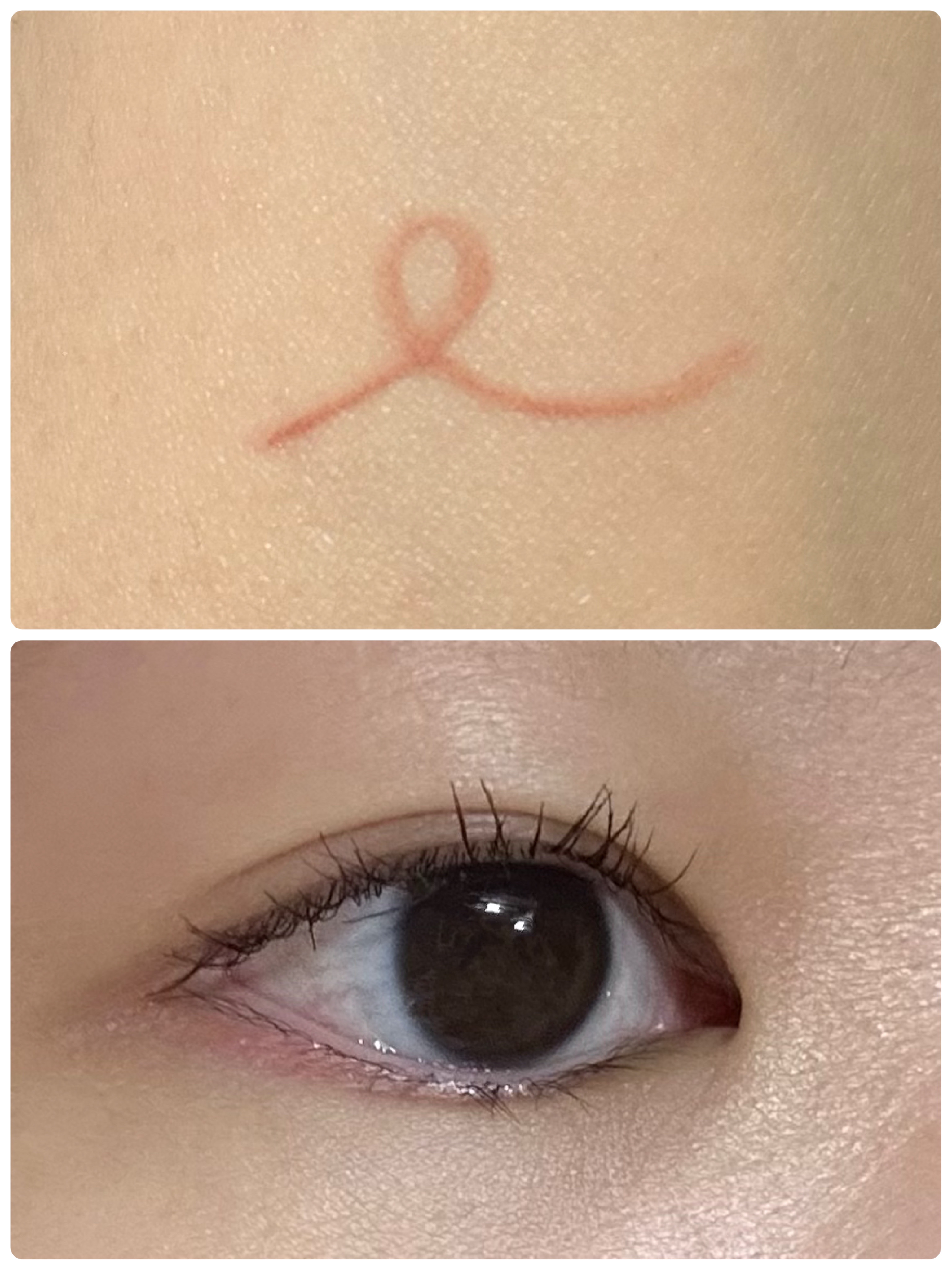 イージーeyeライナーR 03 おねだりピンク/b idol/ペンシルアイライナーを使ったクチコミ（2枚目）