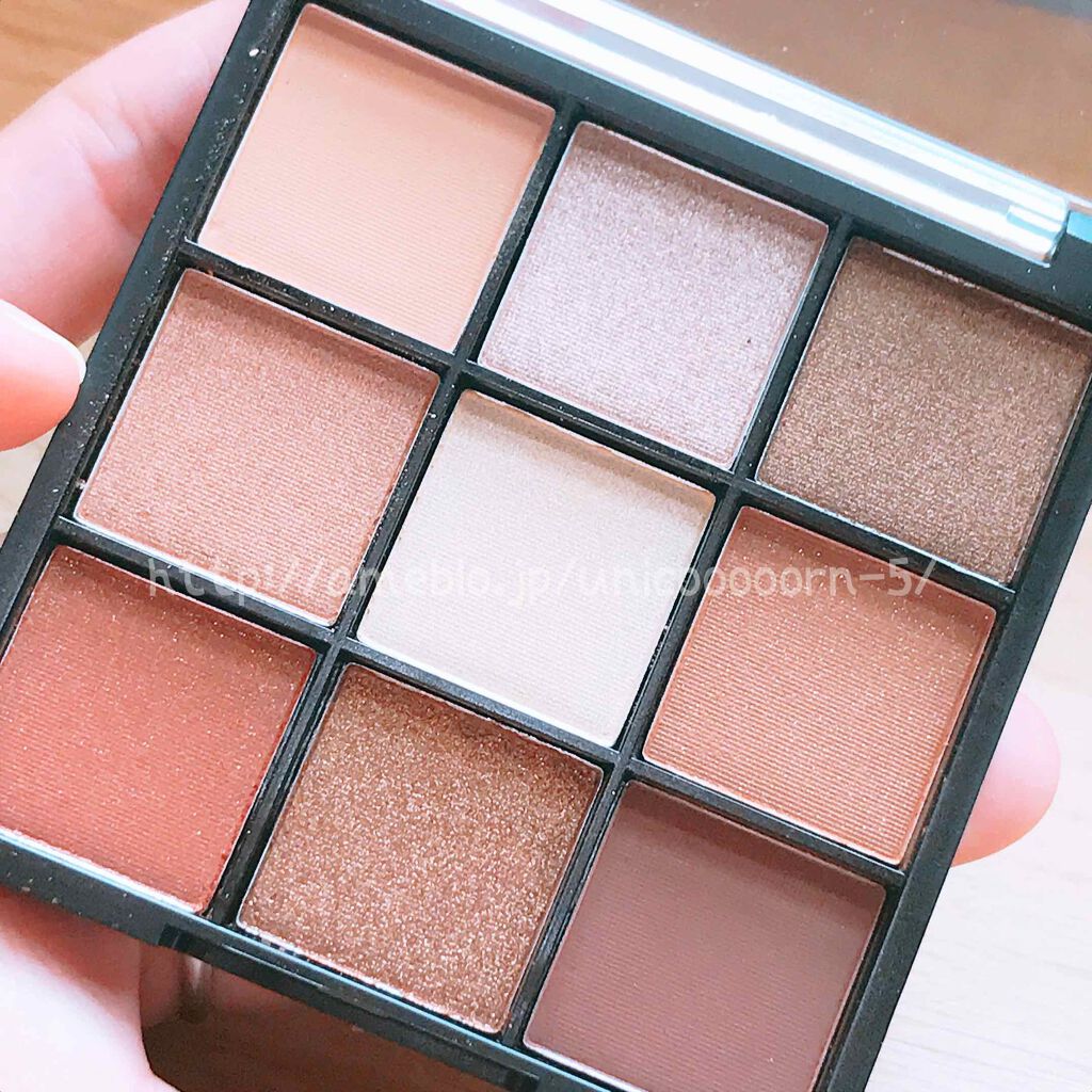 UR GLAM BLOOMING EYE COLOR PALETTE/U R GLAM/アイシャドウパレットを使ったクチコミ(3枚目)