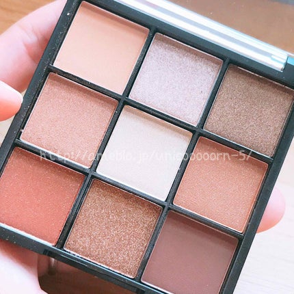 UR GLAM BLOOMING EYE COLOR PALETTE/U R GLAM/アイシャドウパレットを使ったクチコミ(3枚目)