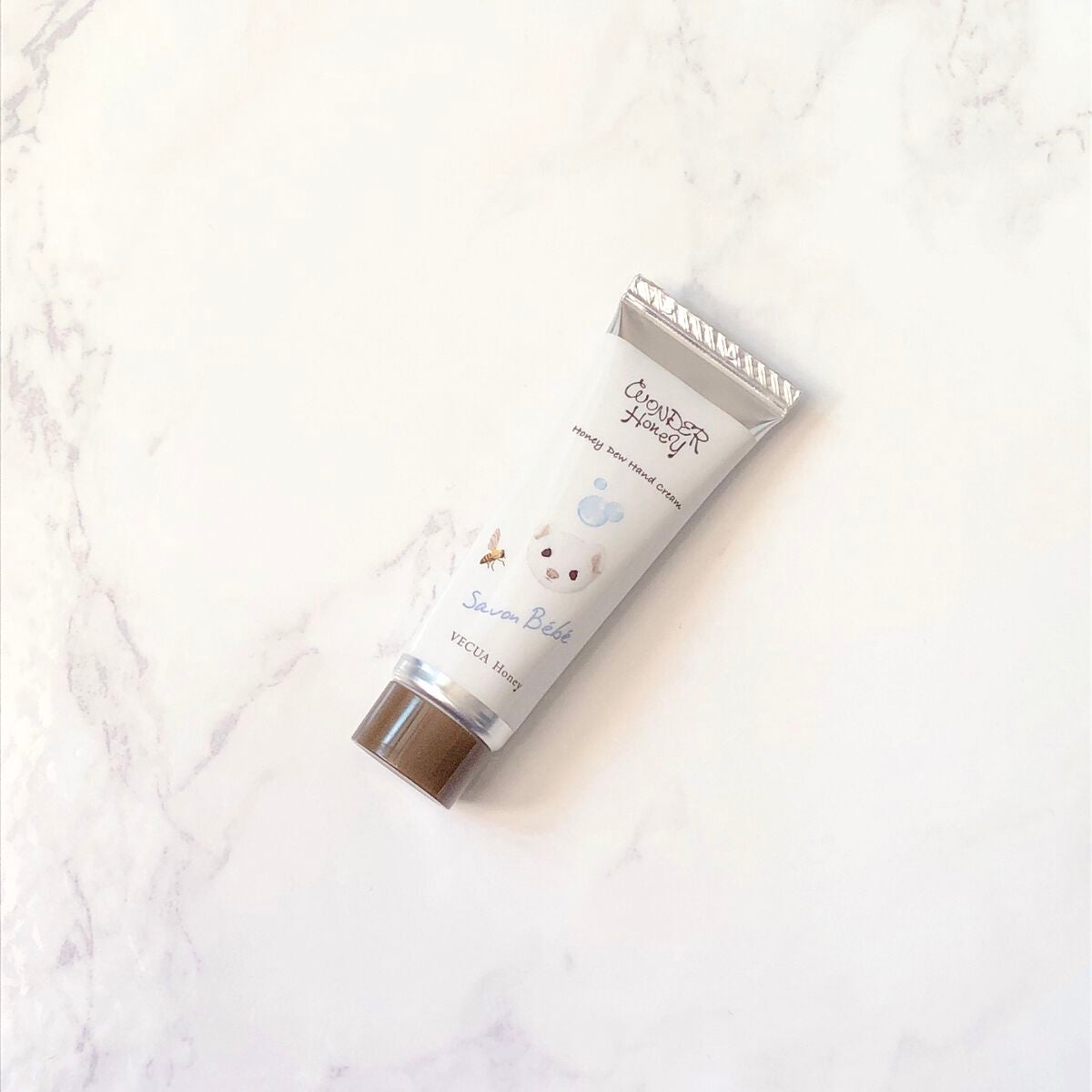 ワンダーハニー とろとろハンドクリーム サボンべべ/VECUA Honey/ハンドクリームを使ったクチコミ(1枚目)