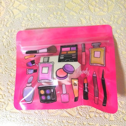 ジップバッグ S 10枚 コスメパターン/DAISO/その他を使ったクチコミ(2枚目)