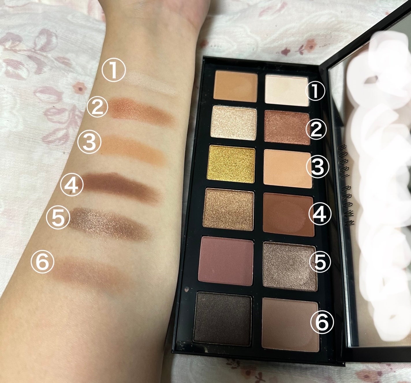 シティ グラマー アイシャドウ パレット/BOBBI BROWN/アイシャドウパレットを使ったクチコミ(4枚目)