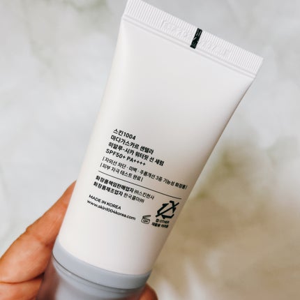 ヒアルーシカ ウォーターフィット サンセラム/SKIN1004/日焼け止めローションを使ったクチコミ(7枚目)