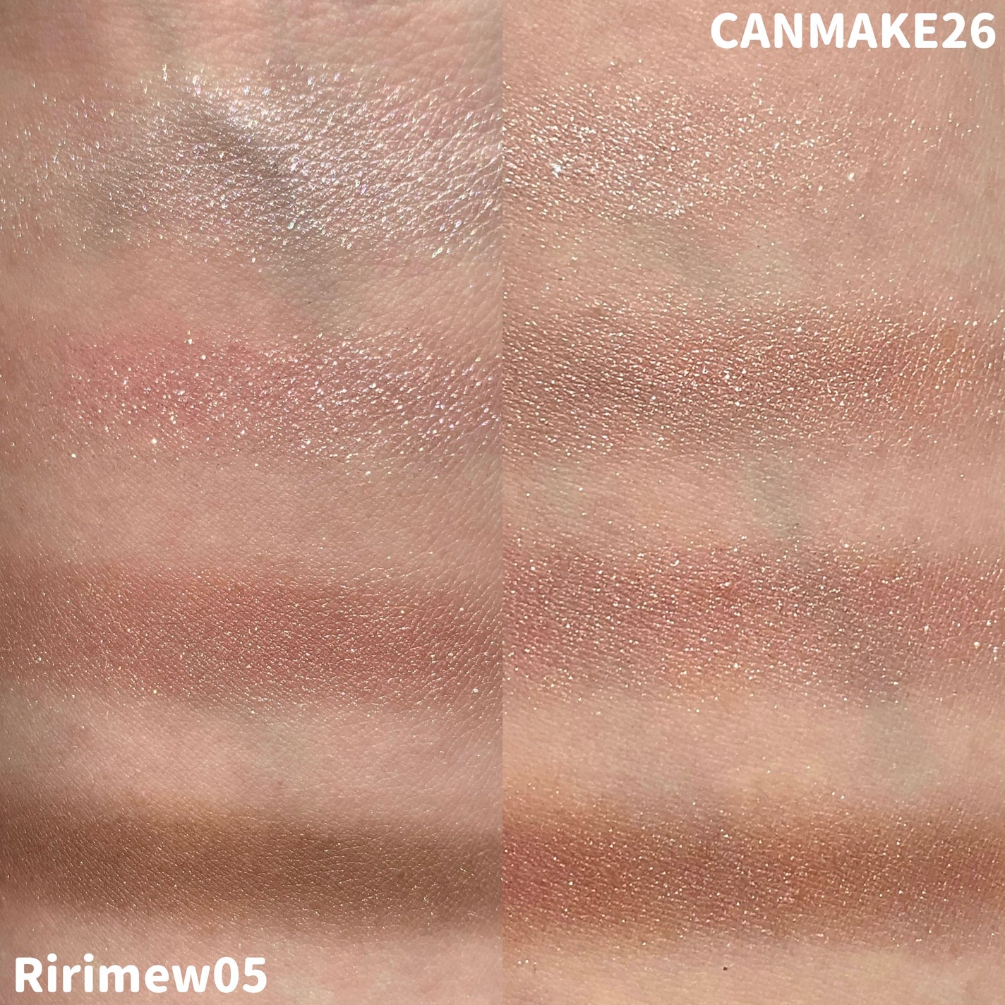 インザミラーアイパレット/Ririmew/アイシャドウパレットを使ったクチコミ(3枚目)