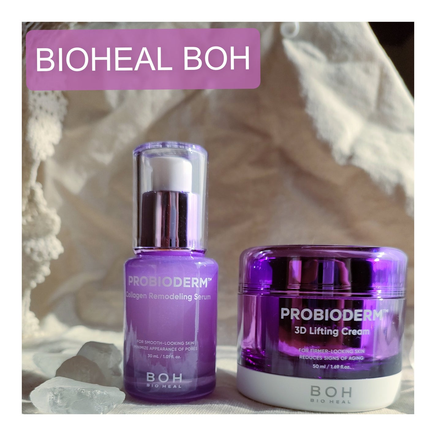 バイオヒールボ プロバイオダーム 3Dリフティングクリーム/BIOHEAL BOH/フェイスクリームを使ったクチコミ(1枚目)