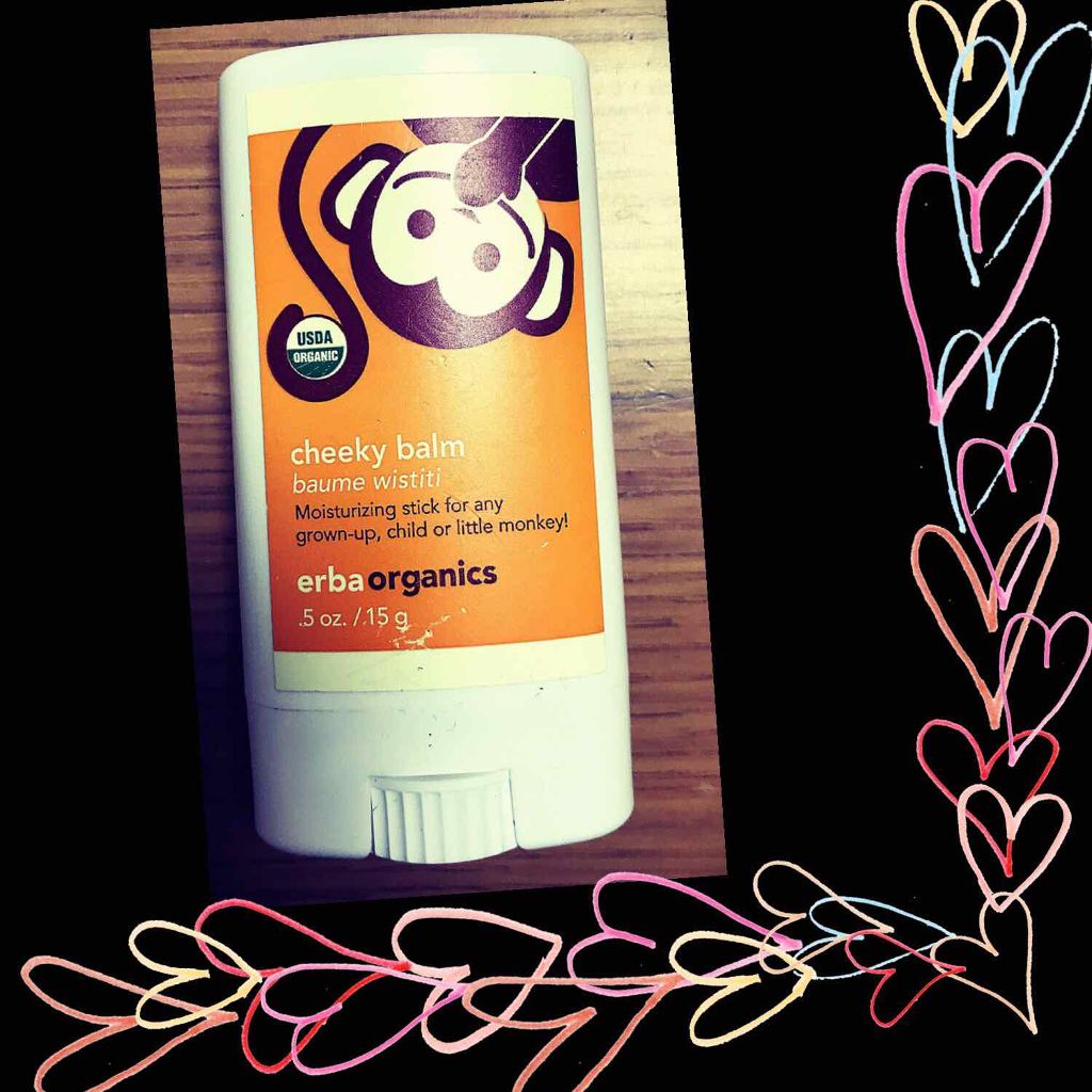 チーキーバーム/エルバオーガニックス/リップケアを使ったクチコミ（1枚目）