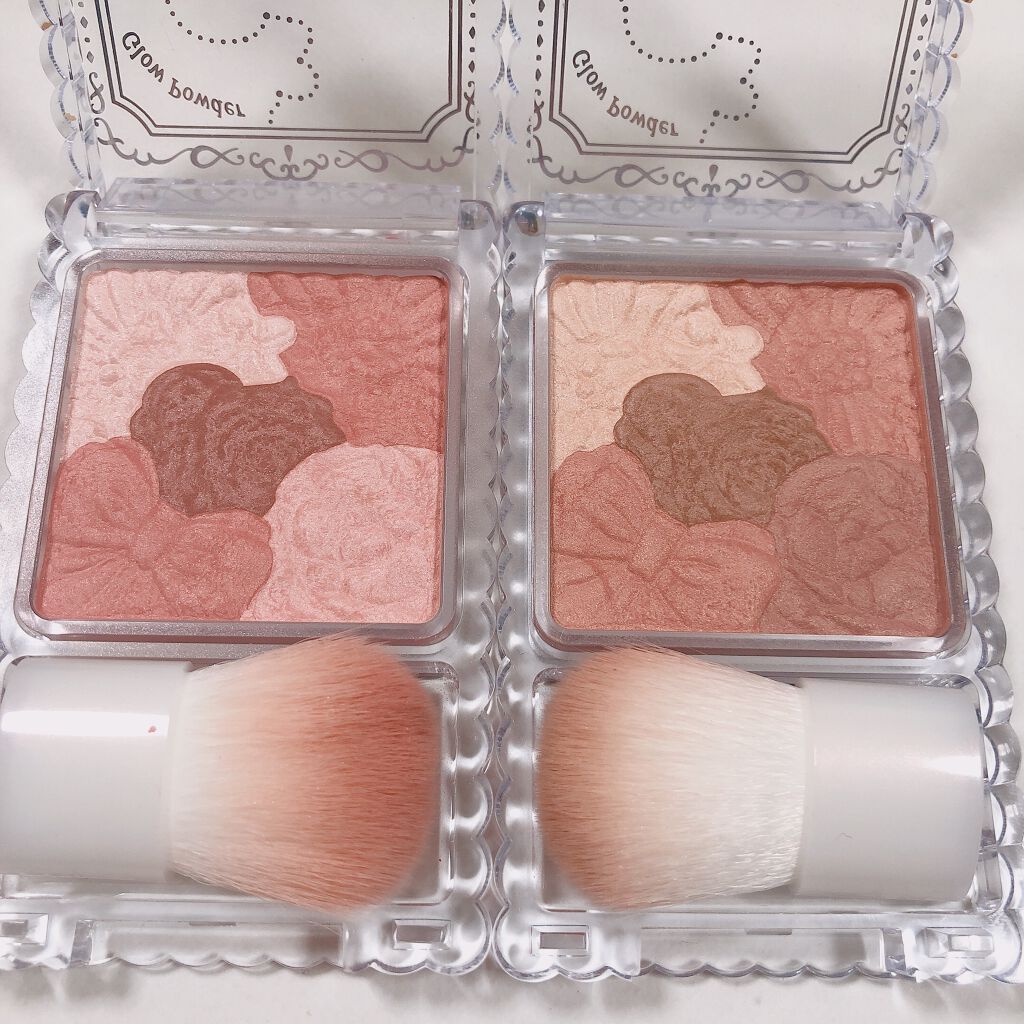 グロウフルールチークス/キャンメイク/パウダーチークを使ったクチコミ（3枚目）