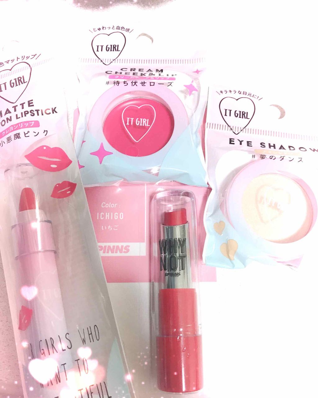 WHY NOT SPINNS リップスティック/DAISO/口紅を使ったクチコミ（1枚目）