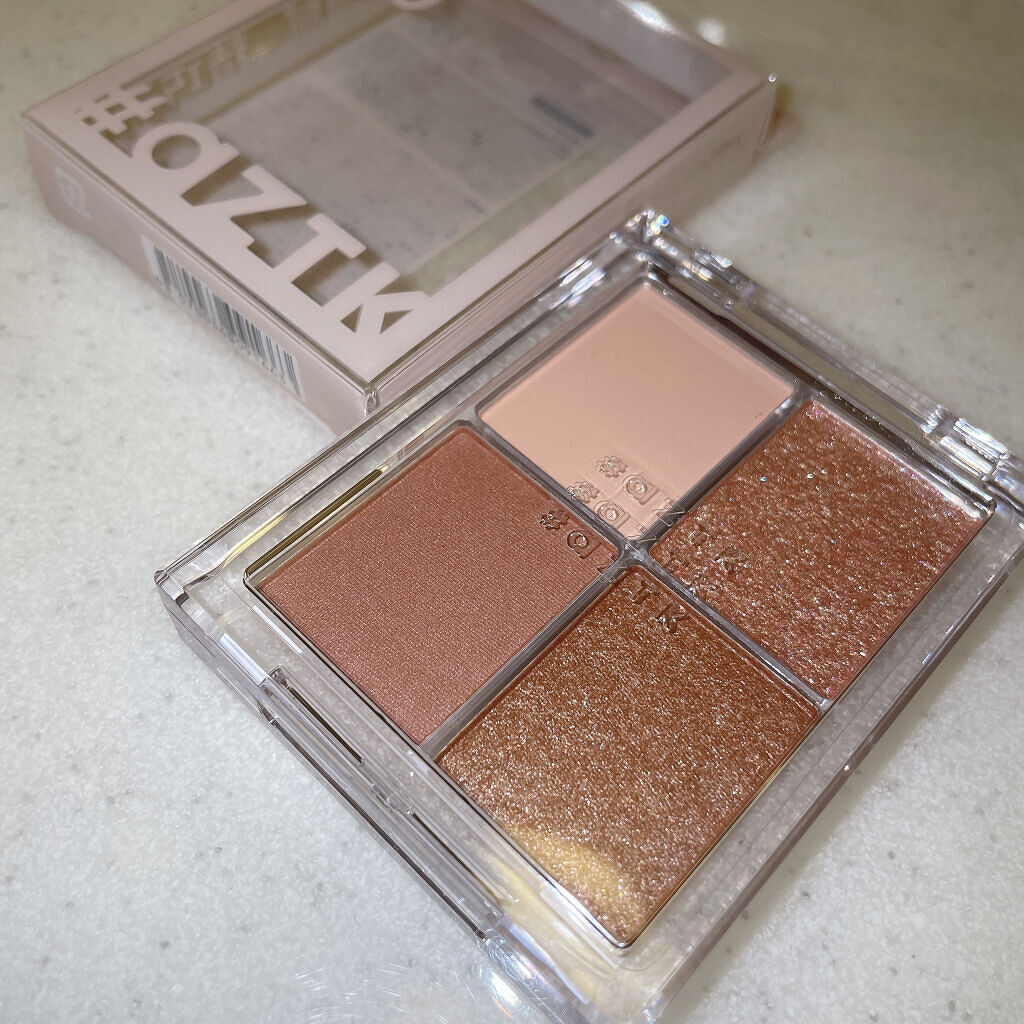4色アイシャドウパレット/aZTK/アイシャドウパレットを使ったクチコミ（2枚目）