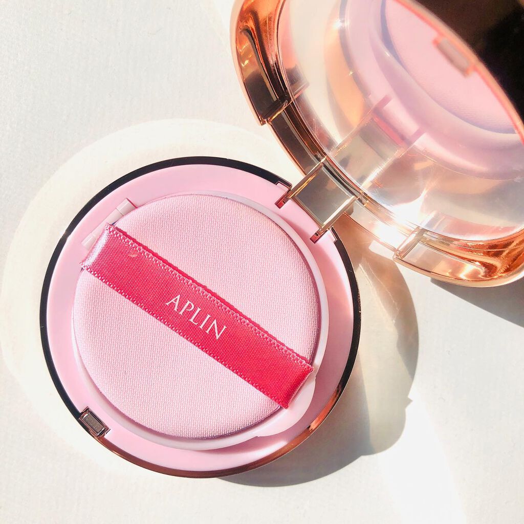 ピンクティーツリーカバークッション/APLIN/クッションファンデーションを使ったクチコミ（2枚目）