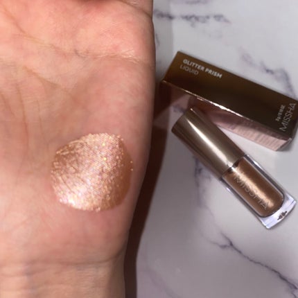 グリッタープリズム リキッド/MISSHA/グリッターを使ったクチコミ(2枚目)