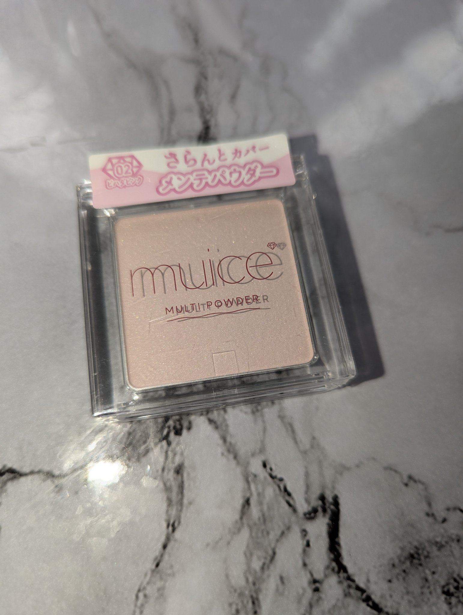 スポットメンテパウダー/muice/プレストパウダーを使ったクチコミ（2枚目）