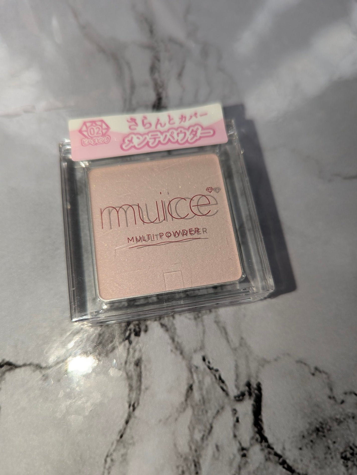 スポットメンテパウダー/muice/プレストパウダーを使ったクチコミ(2枚目)