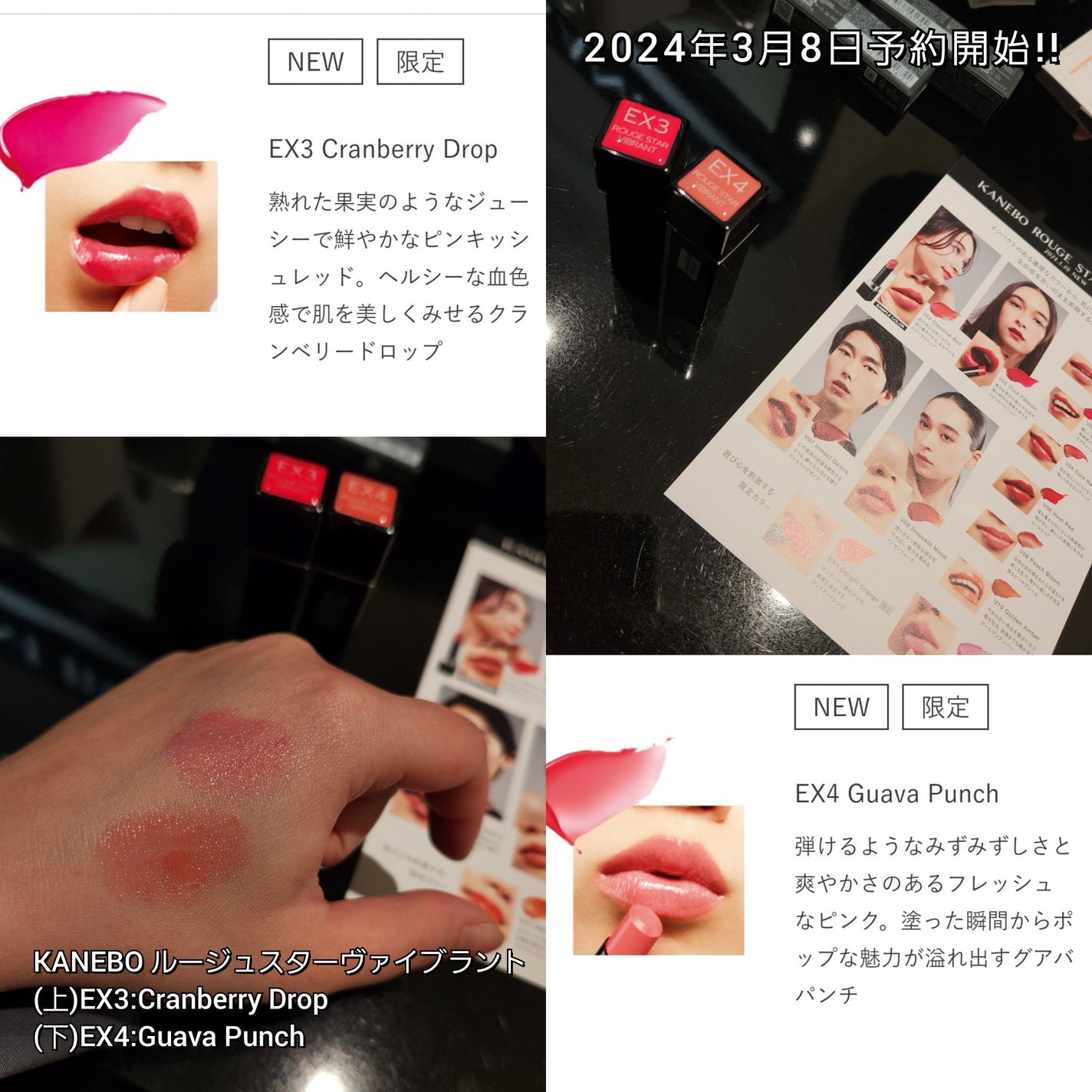 ルージュスターヴァイブラント/KANEBO/口紅を使ったクチコミ(2枚目)