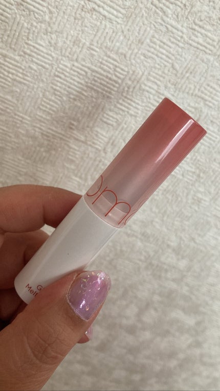 グラスティングメルティングバーム/rom&nd/リップバームを使ったクチコミ(2枚目)