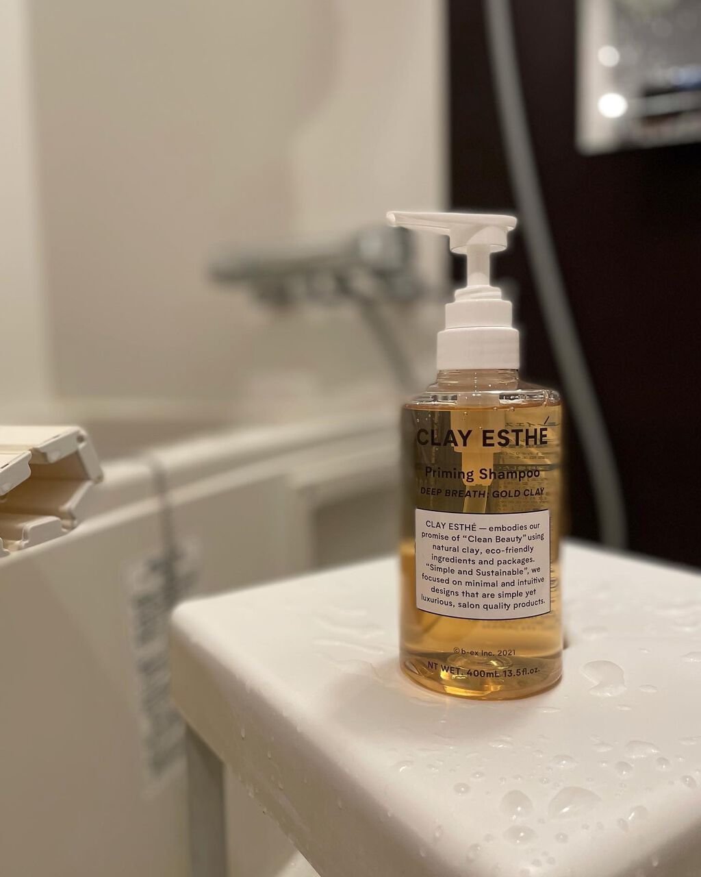 プライミングシャンプー/フォーティファイングヘアマスク ゴールドクレイ/クレイエステ/サロンシャンプーを使ったクチコミ（1枚目）
